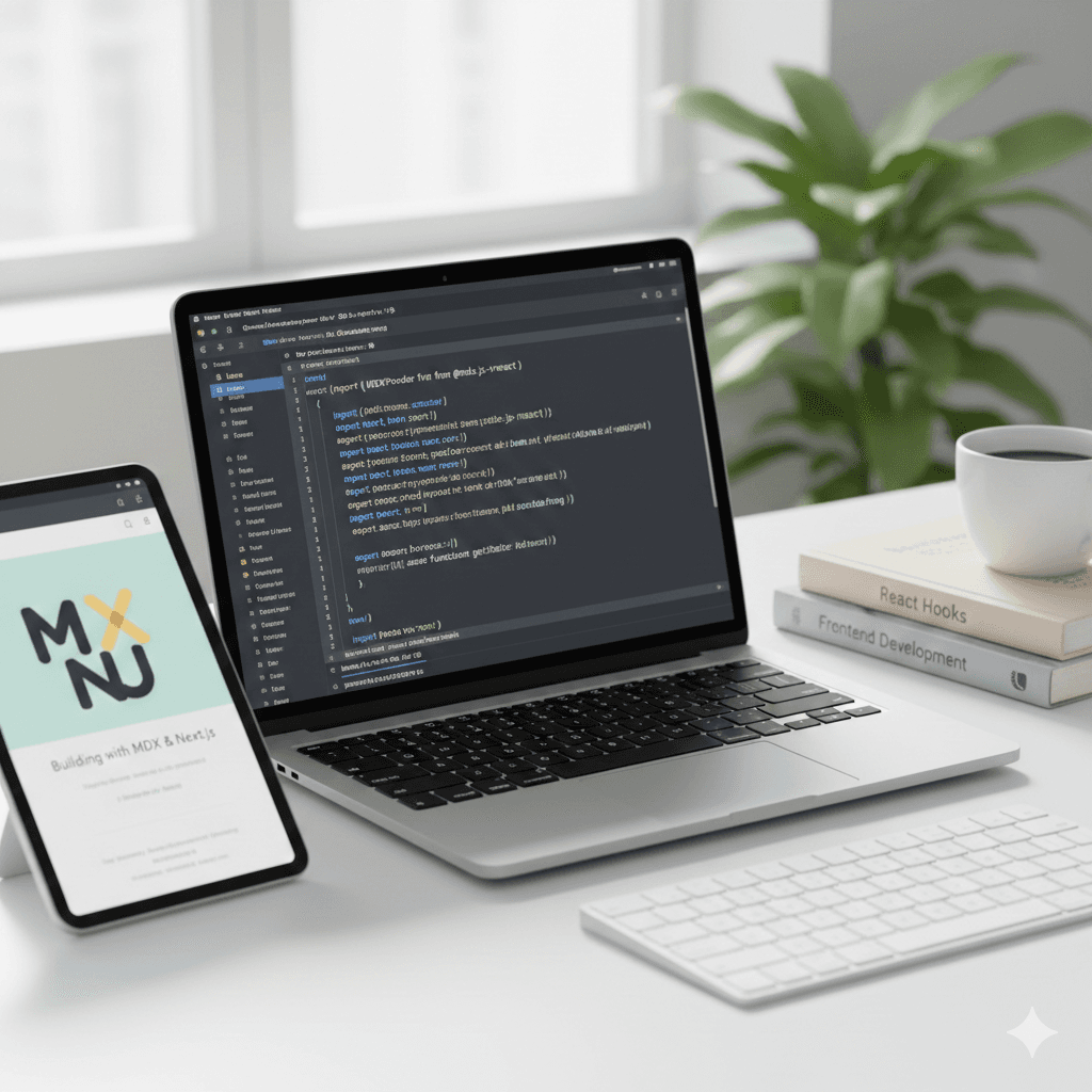 NextJs MDX Portfolio experience screenshot